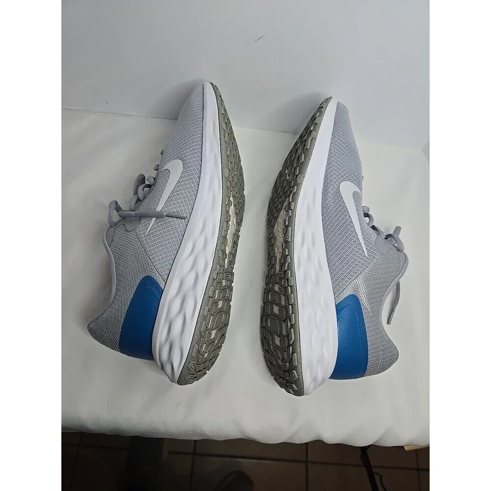 Nike Mens  Gray/blue  Revolution 6 Imperial Size 11.5 Running Shoes